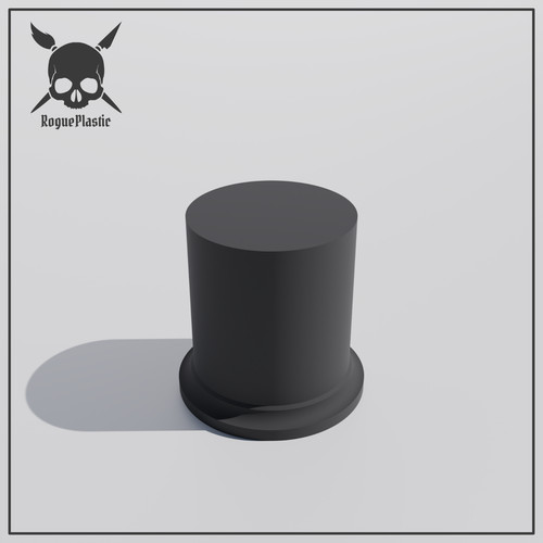 Circle base elevated display - circle,