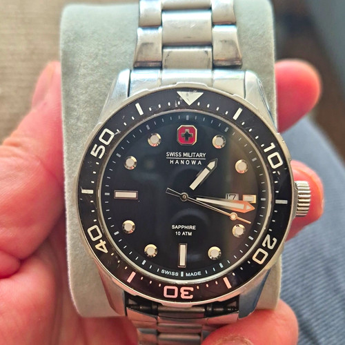 Swiss military hanowa black - swiss,