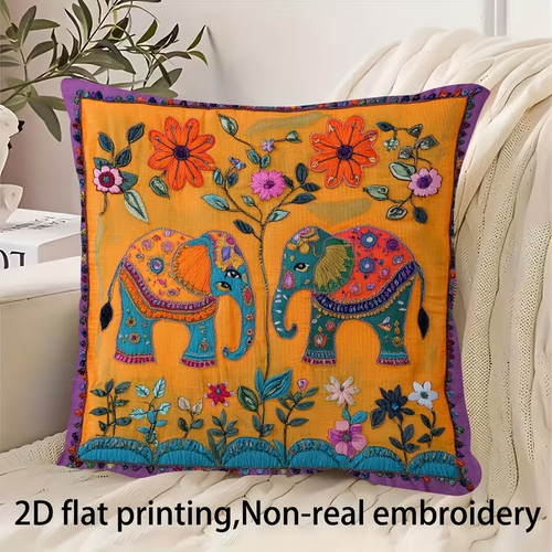 Vibrant indian elephant - 1,