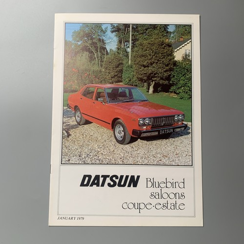 Datsun bluebird saloons coupe - bluebird, saloons,