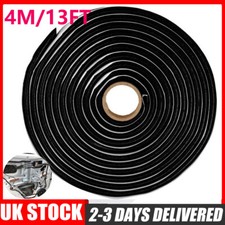 4M/13FT Butyl Tape Rubber Glue Headlight Sealant Retrofit Reseal Headlamps Door
