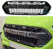 For Ford Transit Custom Grill 2018-2023 Trail Raptor Style Grille Matte Black