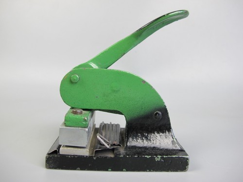Cast iron imp press embossing - cast, imp-press