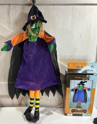 Halloween nylon hanging witch - halloween,