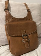 Fat Face Crossbody saddle Bag
