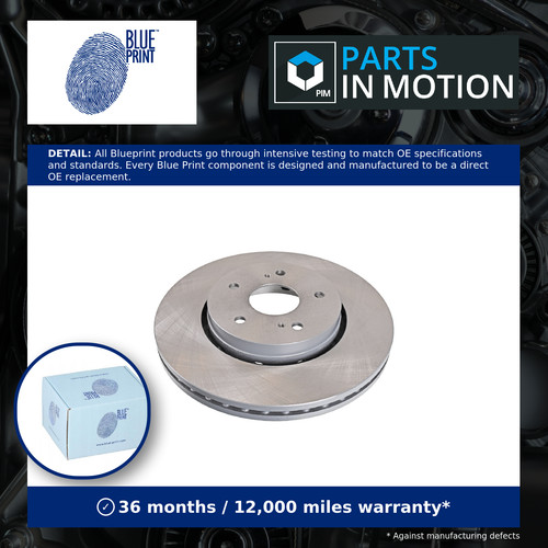 Brake discs pair vented - 2x,