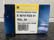 PAGID Racing Brake Pads RSL29 AP Racing Alcon Calipers Front Set E8018 shape