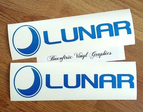 Lunar vinyl stickers for - 2,