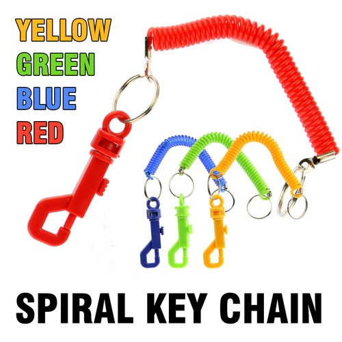 Spiral key chain snap - snap, belt