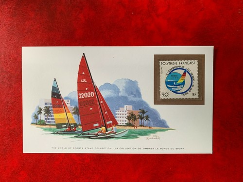 Polynesia french 1982 card - 1982, mnh