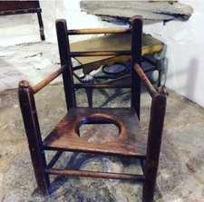 Victorian Child's Potty Chair