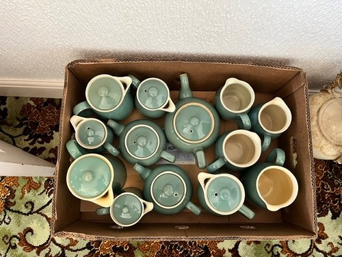Denby stoneware green tea - x,