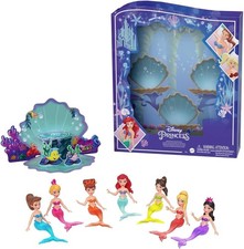 Disney Princess  Ariel and Sisters Storybook Doll Set Interactive Pretend Play