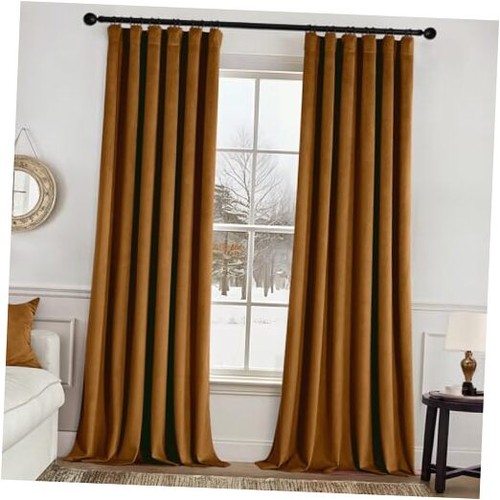 Velvet curtains inches - curtains,
