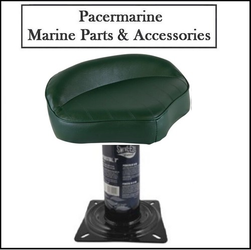Green trolling seat pedestal - green,