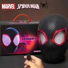 Marvel 1:1 Miles Morales Mask with Movable Eyes Electronic Mask Wink - LIGHTS