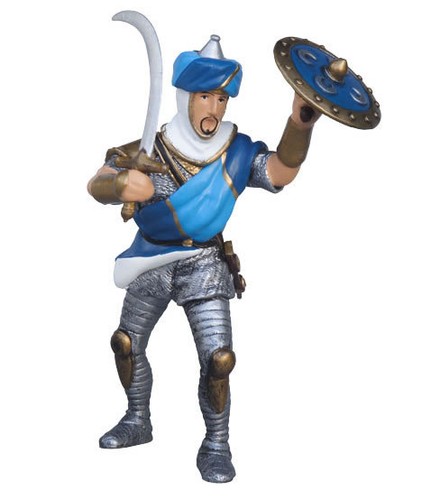 Oriental knight with blue - knight,