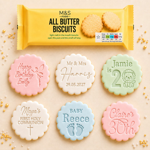 Custom cookie biscuit stamp - custom,