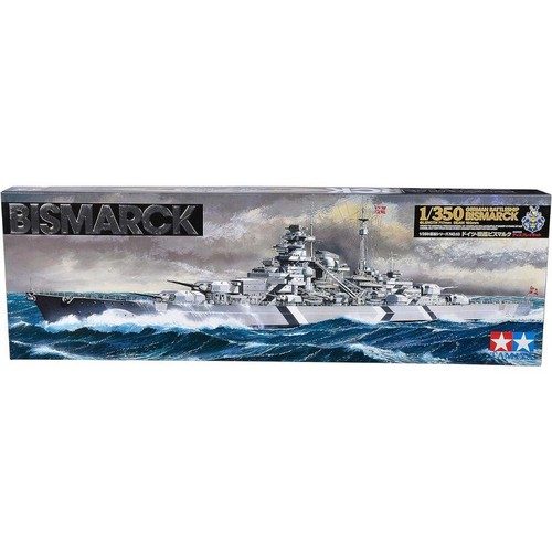 Tamiya 350 bismarck with - tamiya,