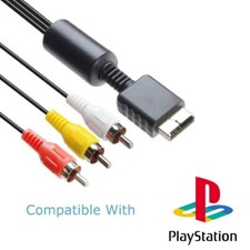 PS1 PS2 PS3 TV Cable RCA to AV