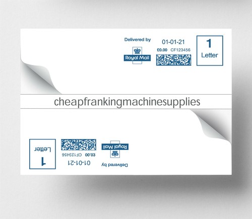 000 franking machine labels - 10,000,