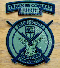 Rhodesia Army Special Forces Selous Scout Tracker Combat Unit Patch (Pamwechete)