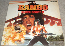 RAMBO FIRST BLOOD PART II Sylvester Stallone JAPAN LASERDISC LD NTSC (1985)