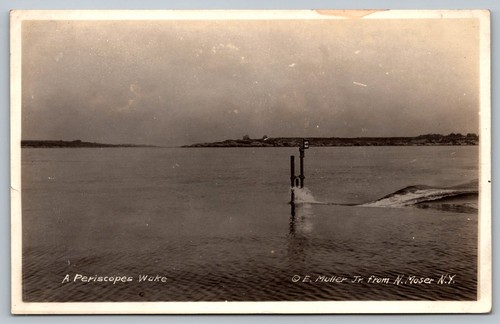 Postcard navy submarine - postcard,