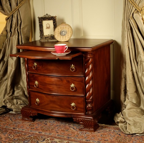 Solid mahogany serpentine - mahogany,