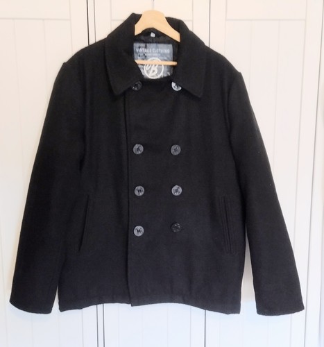 Mens pea coat large - pea,