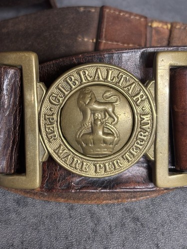 Ww2 leather sam browne royal - ww2,