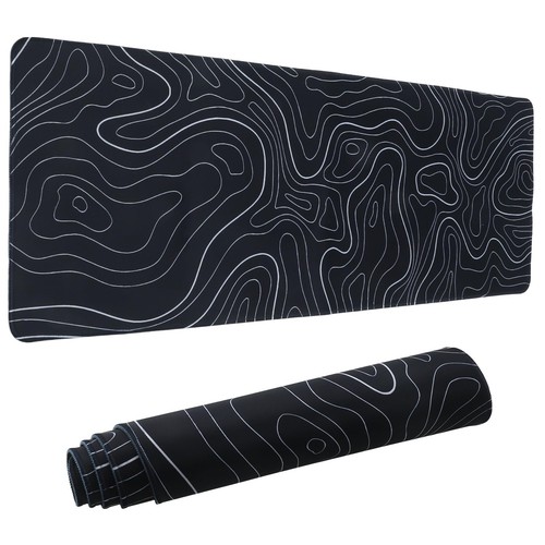 Large mouse pad black - mouse, pad,black