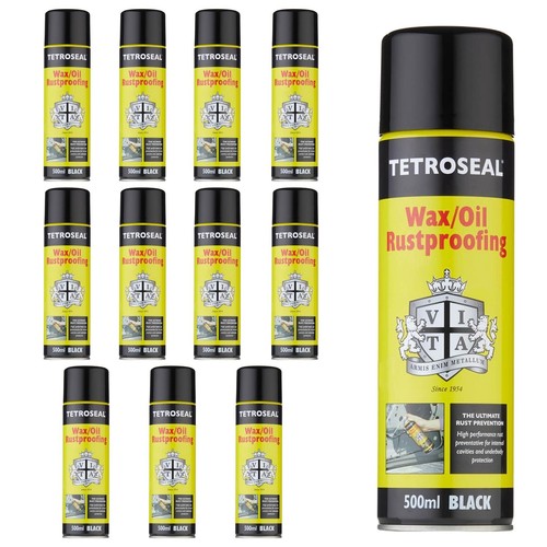 Tetroseal wax oil black - black, car