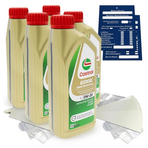 Litre original engine oil - 5,