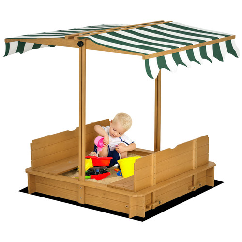 Outsunny kids square wooden - outsunny,