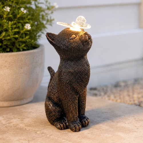 Solar powered cat - solar,