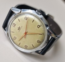 Vintage MARVIN Big Size 560 15J 3Adjs Swiss From 50's