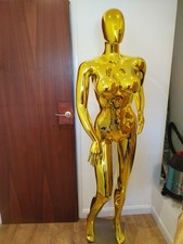 Gold Luxury Female Mannequin