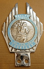 VINTAGE ART DECO ENAMEL BADGE