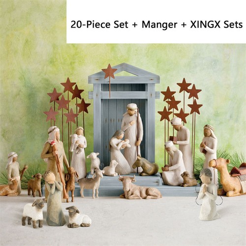 Piece nativity set - nativity,
