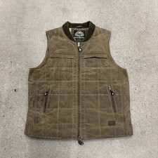 Roland Sands Design Motorcycle Waxed Vest Size Medium
