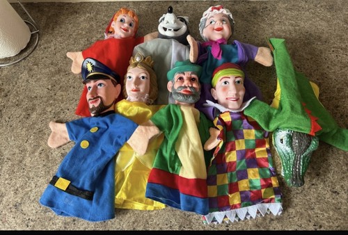 Vintage punch and judy - punch, rubber