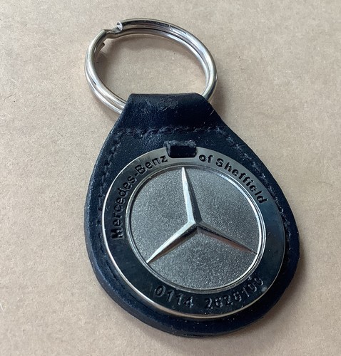 Mercedes benz keyring leather - mercedes-benz,