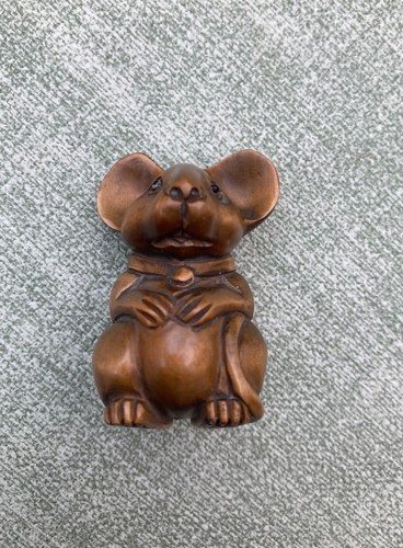 Netsuke mouse beautifully - netsuke,