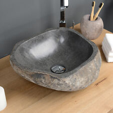 40 cm stone sink natural stone river stone countertop sink stone granite