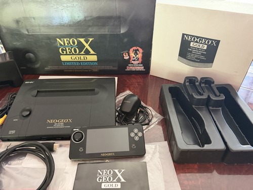Snk neo geo gold limited - x,
