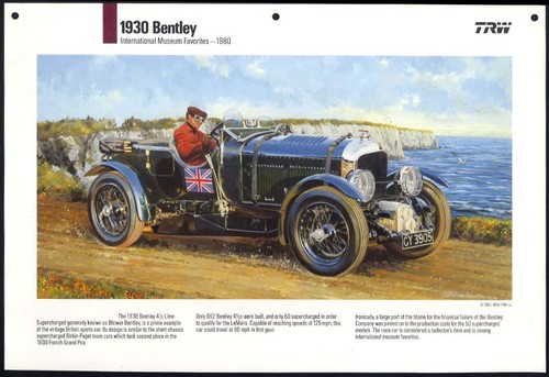 1930 blower bentley - 1930,