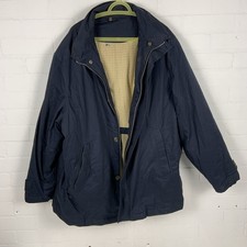 M&S Vintage Navy Padded Jacket