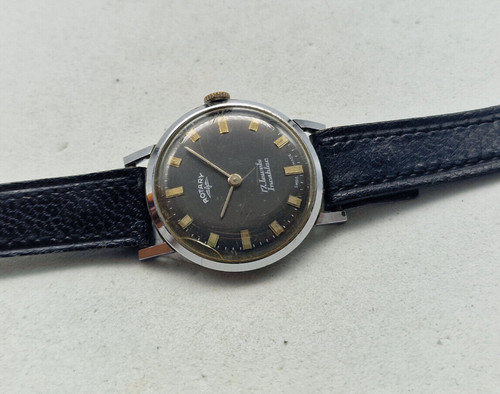 Vintage ladies rotary - vintage, black