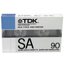 TDK SA 90 CHROME TYPE II BLANK